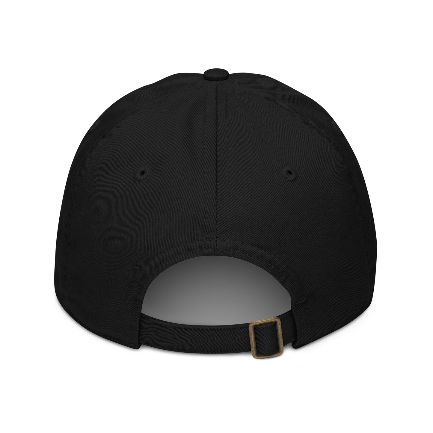 CLAWSOUT brand organic dad hat- black embroidery